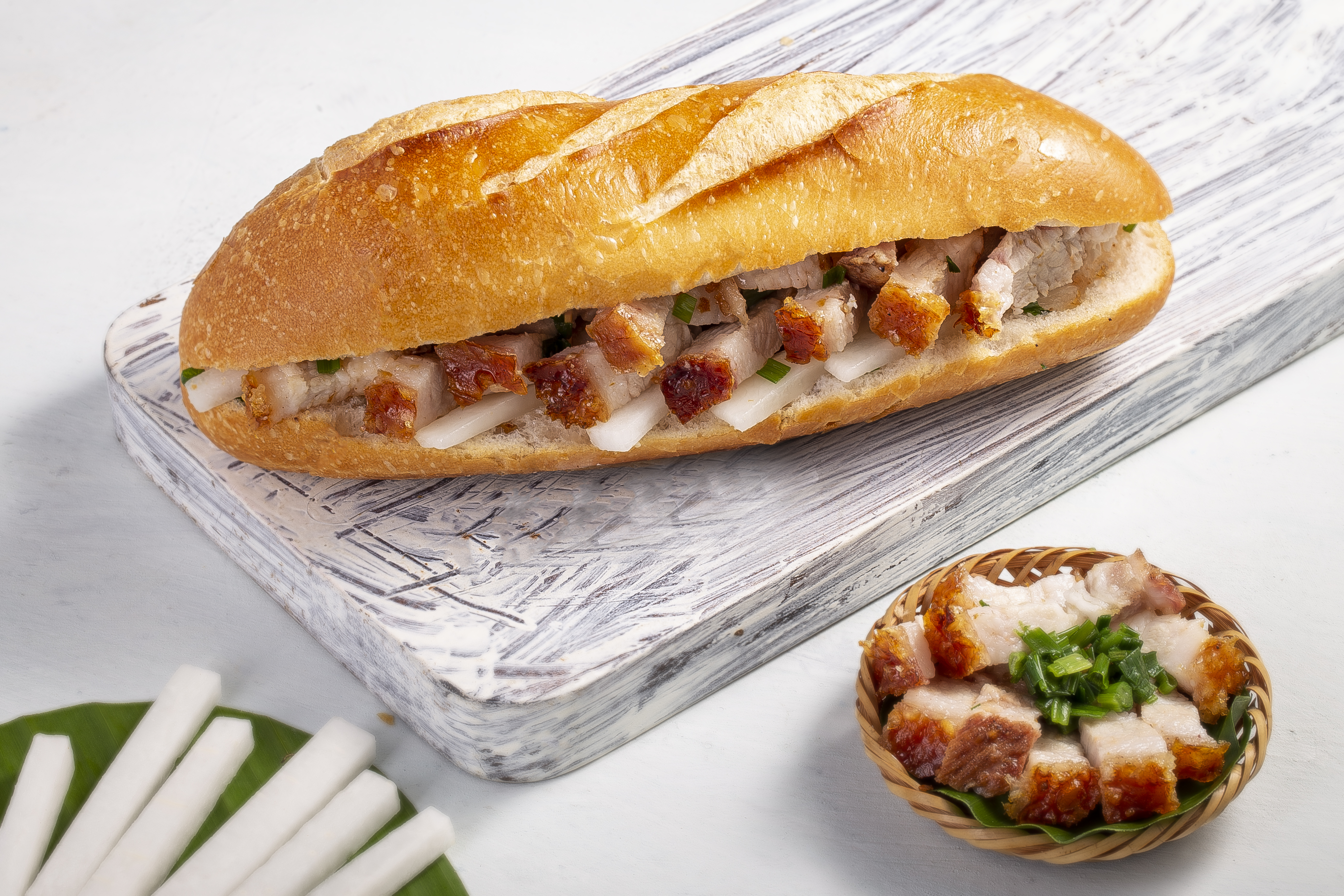 Bánh mì heo quay